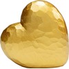 Kare Design Deco Object Heart, Gold, Elegant, Handpainted, Each Piece