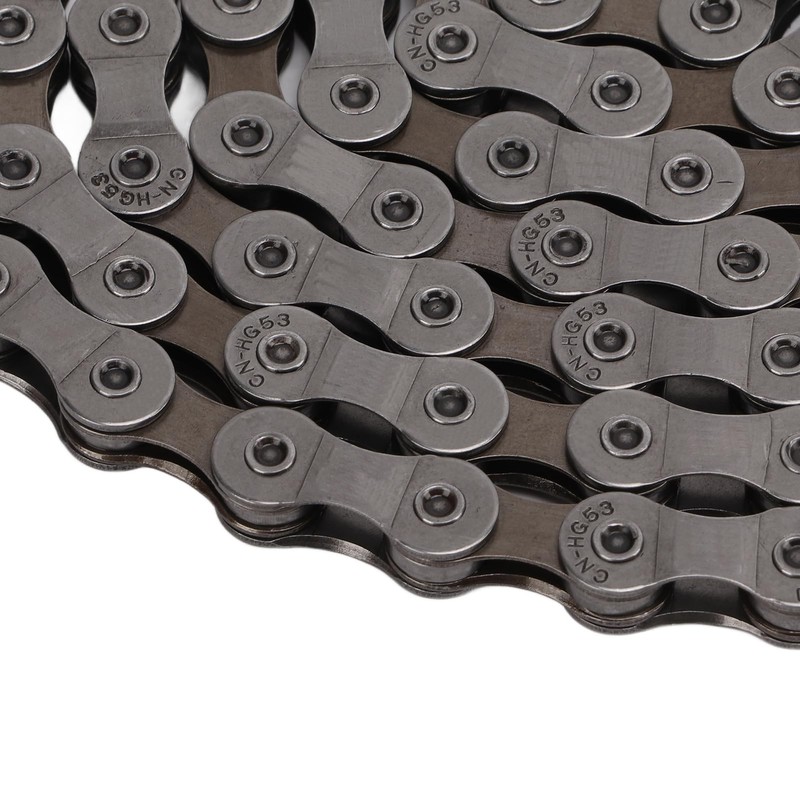 9 Speed Bike Chain, Manganese Steel Construction with Quick Connect