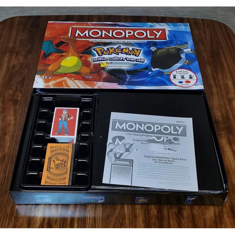 Monopoly Juego De Mesa - Pokémon Kanto Edition