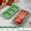 Silicone Freezer Trays with Lids，1 Cup Silicone Soup Freezer Molds