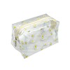 ZMZZ Cute makeup bag, transparent portable makeup bag, waterproof toiletries