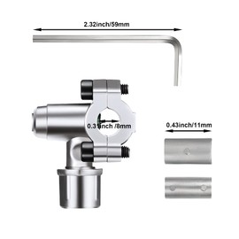 Chinco Piercing Valve Kits Bpv-31 Refrigerator Tap Valve Compatible with 1/4 , 5/16 and 3/8 Inch Outside Diameter Pipes, Replace for Ap4502525, Bpv31d, Gpv14, Gpv31, Gpv38, Gpv56, Mpv31(6 Sets)