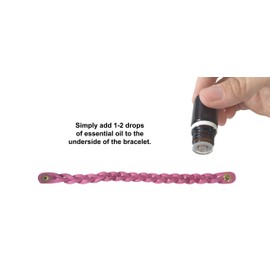 Genuine Leather Braided Essential Oil Diffuser Bracelet Set of 7 (Adult)