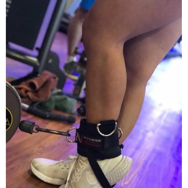 Grilletes Con Talonera Gym Femoral, Glúteo, Aductor Abductor