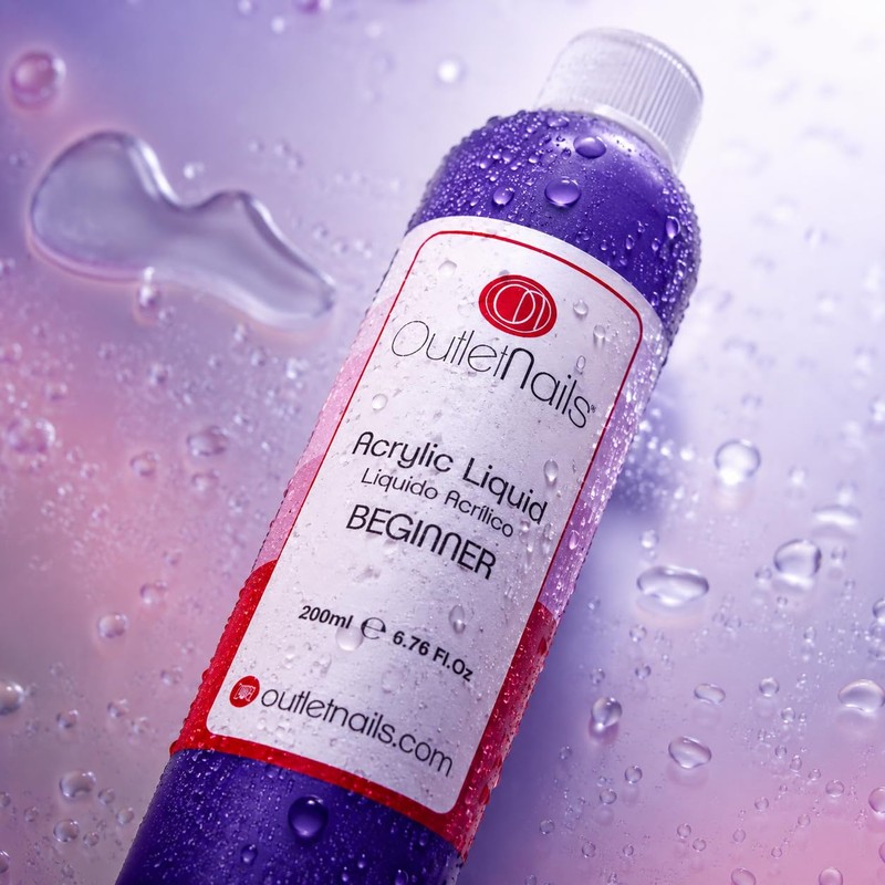 Acrylic Liquid 200ml - Ideal for Beginners - Disposable Acrylic