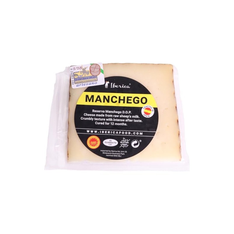 Reserva Manchego Cheese 12 months old D.O.P. APPROX 150g wedge