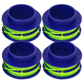 4PC Replacement AS1300 Spool for EGO ST1500, ST1500-S, ST1500SF , ST1502SA, ST1502XY, ST1504SF (Use AH1300 head) 15-Inch Trimmer, Trimmer Spool for Kobalt 24V KST 224A-03 ,KST 2224B-03, KST 1124B-03