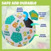 Score N' Explore Children's Learning Development Soccer Ball MULTIPLICATION 2's
