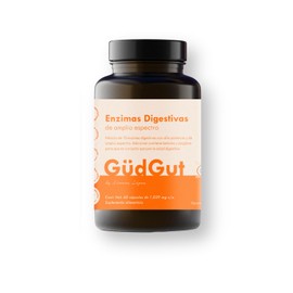 Enzimas Digestivas 10 Enzimas + Jengibre y Betaína - Bienestar Intestinal - Apoya la Salud Digestiva y Maximiza la Absorción de Nutrientes - 60 Cápsulas