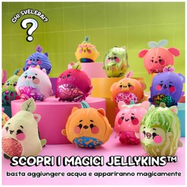 Magic Jellykins, Peluche a Sorpresa, Magia con l’Acqua, Peluche Collezionabili per Bambine e Bambini dai 5 Anni in su, Multicolore, 7,6 cm (1 di 20 Modelli Casuali)