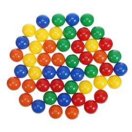 Generic 50pcs Openable Raffle Balls Fun Lottery Balls for Parties Home Activities and Games Lightweight Plastic Party Props