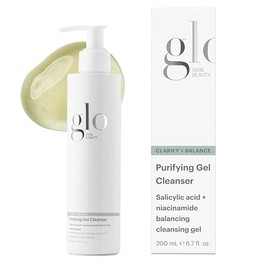 Glo Skin Beauty Purifying Gel Cleanser  Face Wash for Oily Skin  Deeply Cleanse Pores for Soft and Hydrated Skin                                      
