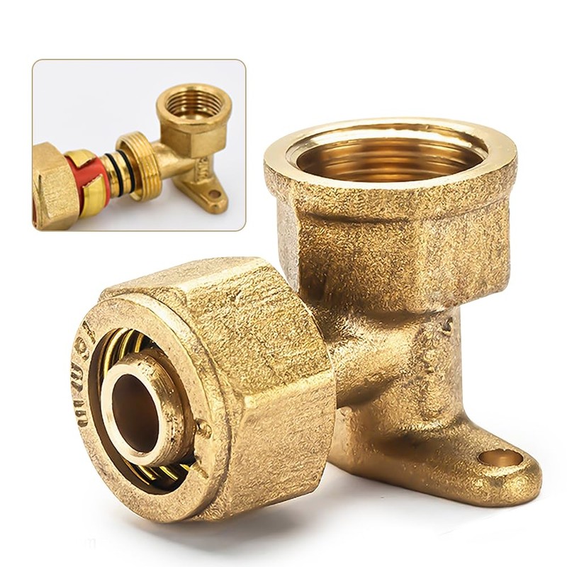 Beatific Pack of 2 1/2 Inch Brass Wall Disc, Screw
