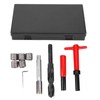 Jeanoko 10PCS M18x1.5 Thread Repair Kit, High Strength Stainless Steel