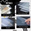 20 PCS Clear Stamp & Die Storage Bag and Rubber