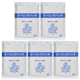 Cooling Patch 4.0 x 5.5 inches (10 x 14 cm), Pack of 10 (5 bags (50 sheets))