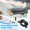PATIKIL 1/4" (6mm) ID x 3Ft x 0.35" Pipe Insulation