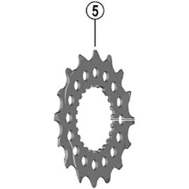 SHIMANO Unisex - Adult CS-M8100 Sprocket, Black, One Size