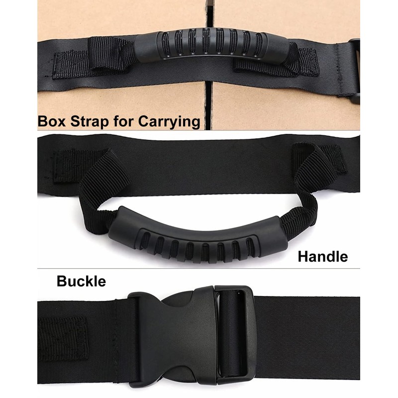 Anopo Carry Strap with Handle, Adjustable Nylon Strap with Clasp