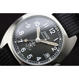 Kentex S798M-03 JSDF Classic Standard Navy Men's Watch Black, Black