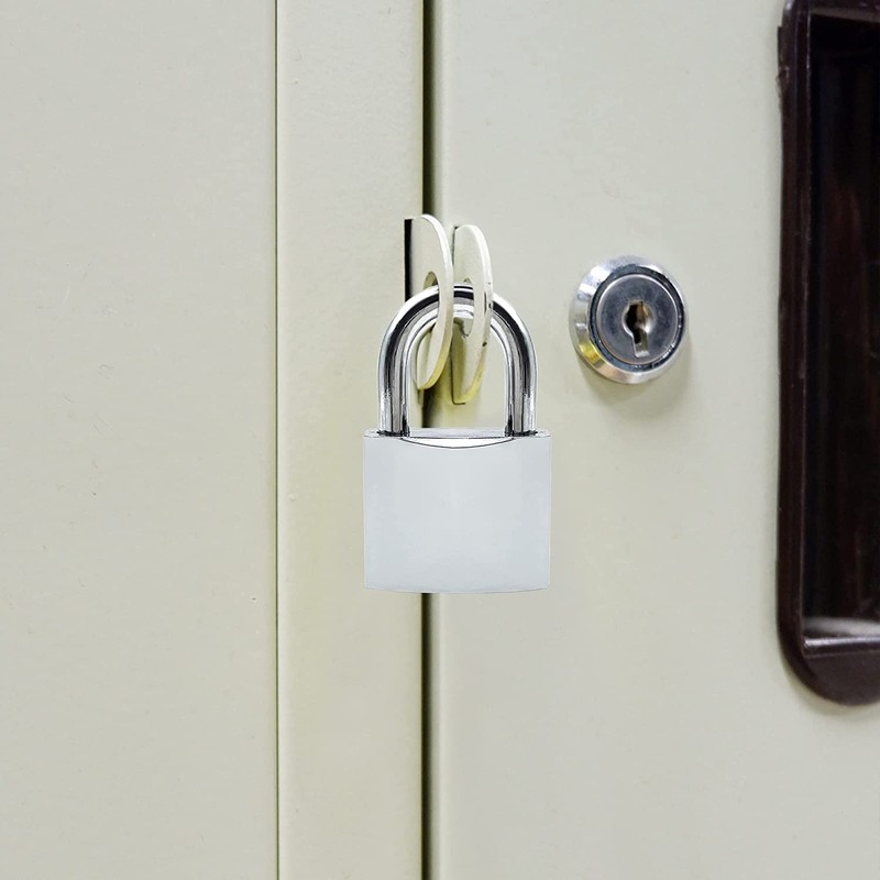 Lamondre Padlock 38mm Padlock with Keys Heavy Duty Padlock, High