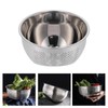 Drain Basket Stainless Steel Rice Sieve Thickened Vegetable Washing Drainer