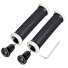 TOPCABIN Bicycle Grips,Double Lock on Locking Bicycle Handlebar Grips Rubber