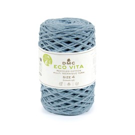 DMC - Eco Vita 4 | Recycled Cotton Yarn - Plant Label | 250g - 200m - 12 Colours