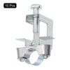 uxcell 10Pcs Conduit Hanger with Beam Clamp Fit for 3/4"(20mm)