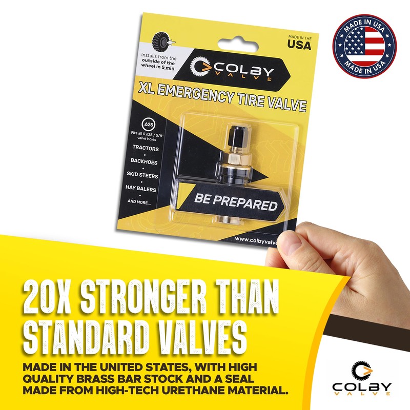Colby Valve XL Emergency Valve Stem Replacement Heavy Duty Strong