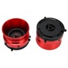 1 Pair NAB Hub Adapters Polished Aluminum Alloy Universal Loading