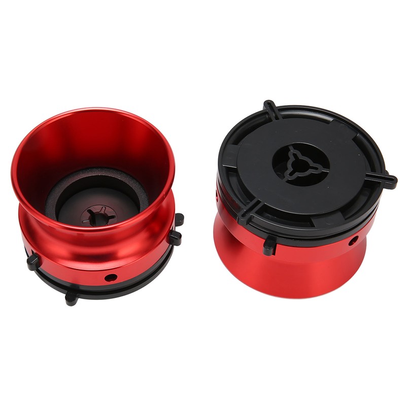 1 Pair NAB Hub Adapters Polished Aluminum Alloy Universal Loading