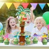 Dinosaur Cupcake Stand - 3 Tier Green Dinosaur Cupcake Stand