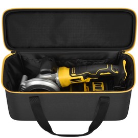 SAIKA Tool Bag for DEWALT ATOMIC 20V MAX/for DOVAMAN/for Worx WX439L/ for GALAX PRO Circular Saw Storage Organizer for Blade, Adapter, Blade Wrench, and Rip Guide（Case Only）