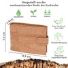 Simaru Cork Wallet, Unisex Wallet with RFID Protection, Wallet for