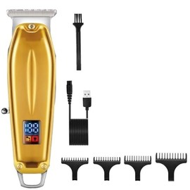 Hair Clippers for Men, USB Charging LED Digital Display Mens Shaver Mini Design Engraving Shear Razor Hair Clipper Trimmer For Men