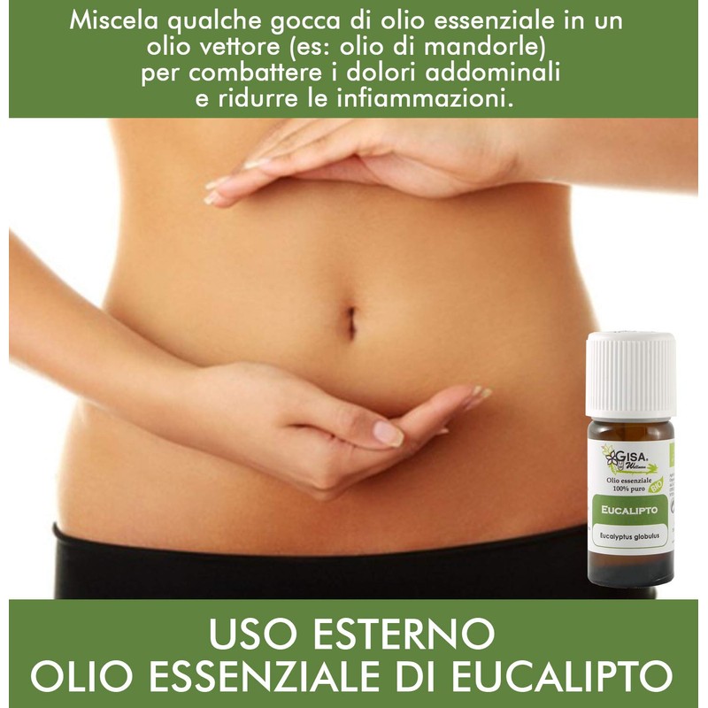 Organic Eucaliptus - 100% Organic, Pure and Natural Essential Oil