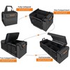 EAROND Large Trunk Organizer with Portable Leakproof Cooler Bag,Foldable Cover,Adjustable