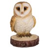 ウービア メンフクロウ クリップ置き 7.5×6×8.8㎝ 人形 フィギュア 置き物 アニマル 動物 ガーデン