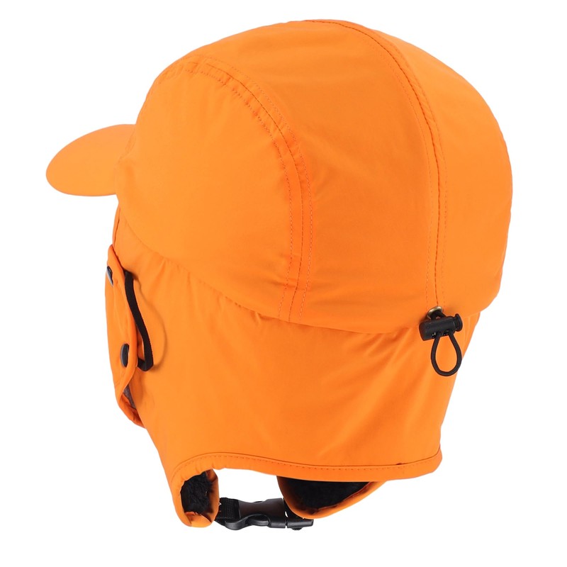 Home Prefer Waterproof Mens Winter Hat Fleece Lined Earflaps Visor