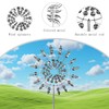 YushengTai Magic Windmill, Magic Windmill Metal 3D Wind Powered Kinetic