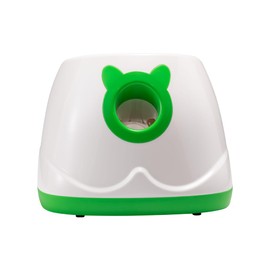 WIGGLYTAIL Automatic Ball Launcher for Dogs, Dog Fetch Ball Thrower Launcher, Dog Toys Launcher Ball Thrower with 10 Balls for Small Dogs and Puppies, Interactive Dog Self Playing