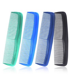 Soft 'N Style Hair Care 4-Pack Comb - Not Breakable - mens comb/fine tooth comb/peines para cabello