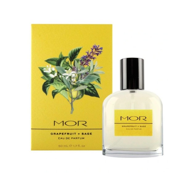 MOR Botanicals Grapefruit + Sage Eau De Parfum 50ml