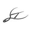 Eyebrow Ruler Multifunctional Stainless Steel 3 Point Positioning Ruler for
