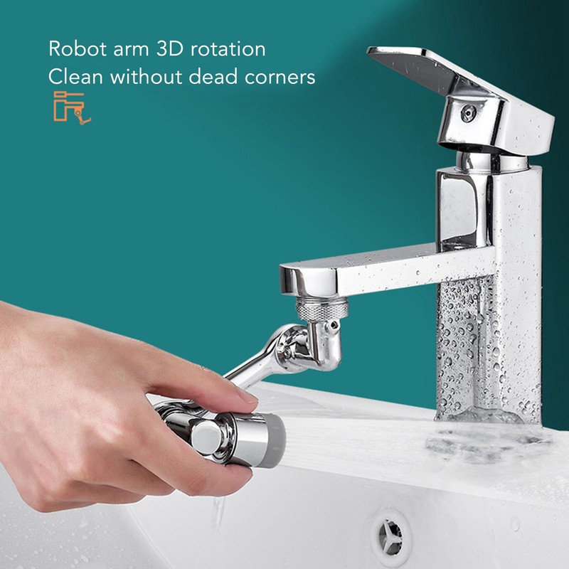 Faucet Extender Rotatable Extension Faucet Light Weight Universal Robotic Arm