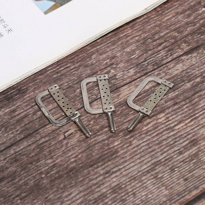 Dental Orthodontic Interproximal Grinding Enamel Reduction Handle Dental Tools