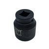 JXHONG 1/2" Drive 7/8" 4-Point Square Impact Socket, Heat Treated