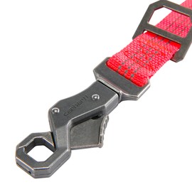 Carhartt Pet Durable Nylon Webbing Leashes for Dogs, Reflective Stitching for Visibility, Coral Glow (Nylon Webbing), Large