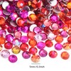 Blinginbox Glass Flatback Rhinestones Crystal Round Gems,Wax Apple,SS16/1440pcs,3.8-4.0mm